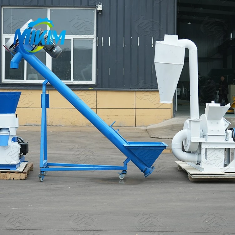 300-500kg/h Small Flat Die Biofuel Sawdust Pellet Production Line For Home Use suppliers