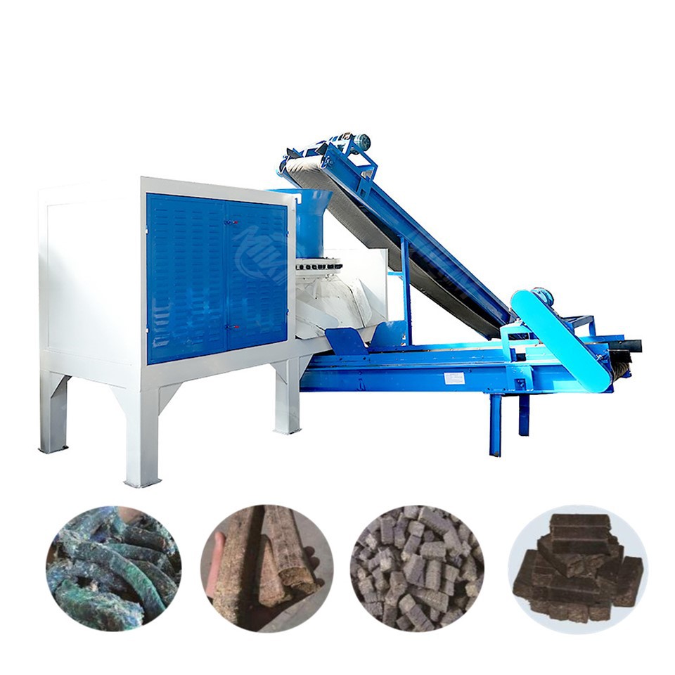 การปั้นอุปกรณ์ชีวมวล briquettes