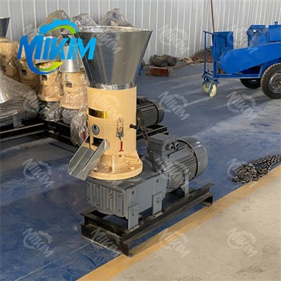 เครื่องอัดเม็ดไม้แบบทำเอง